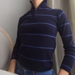 Striped Nordic style sweater